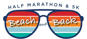 Beach and Back Half Marathon & 5K logo - Racewire